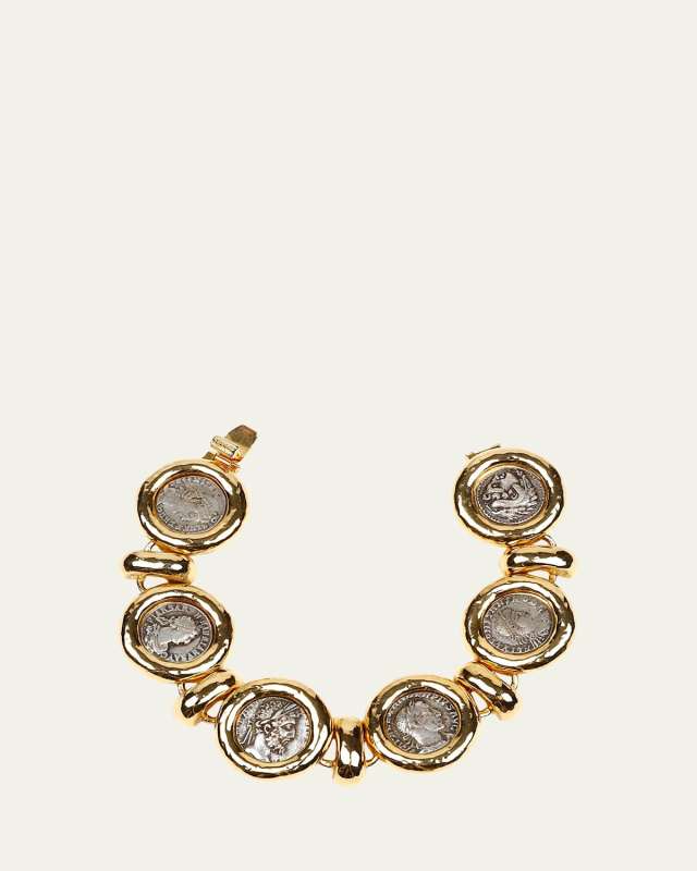 Roman Coin Bracelet